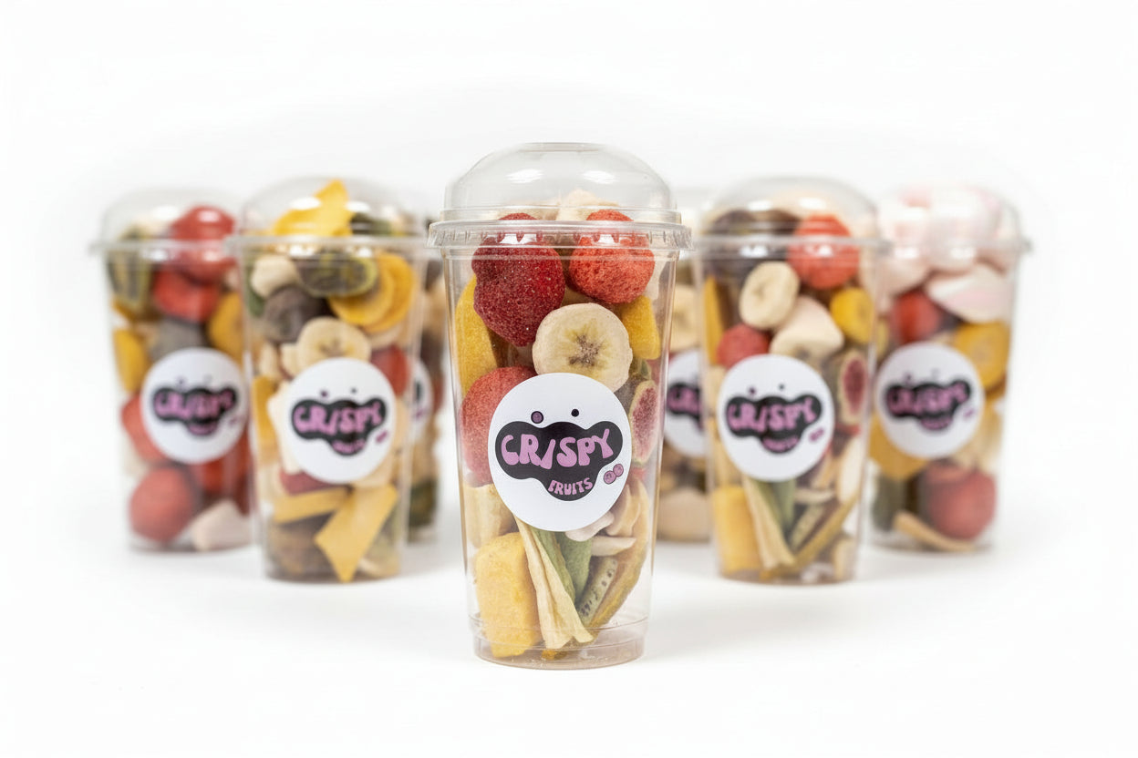 Crunchy Fruit Mix Cup (Freeze-Dried) – With Crispy Marshmallows