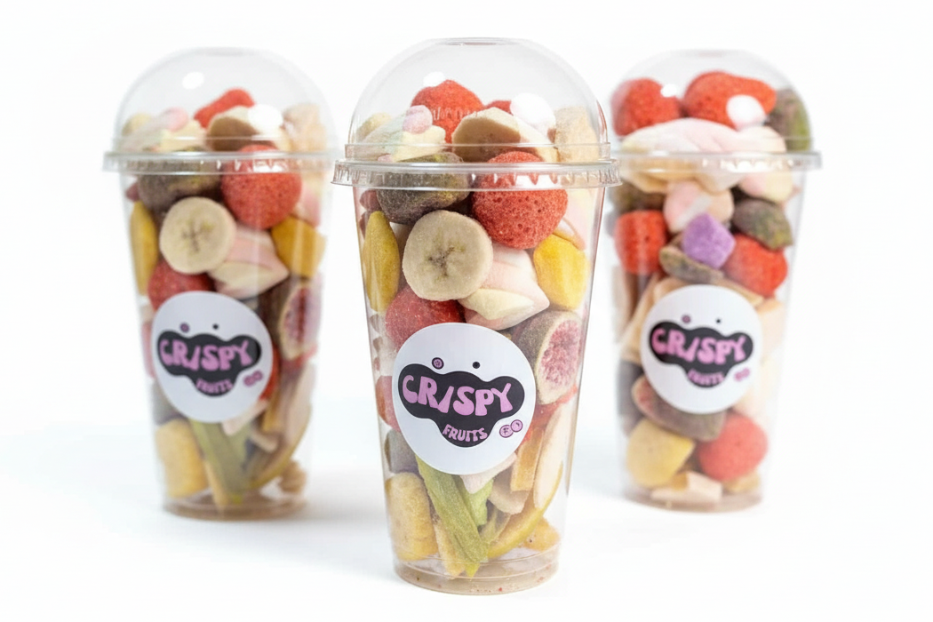 Crunchy Fruit Mix Cup (Freeze-Dried) – With Crispy Marshmallows