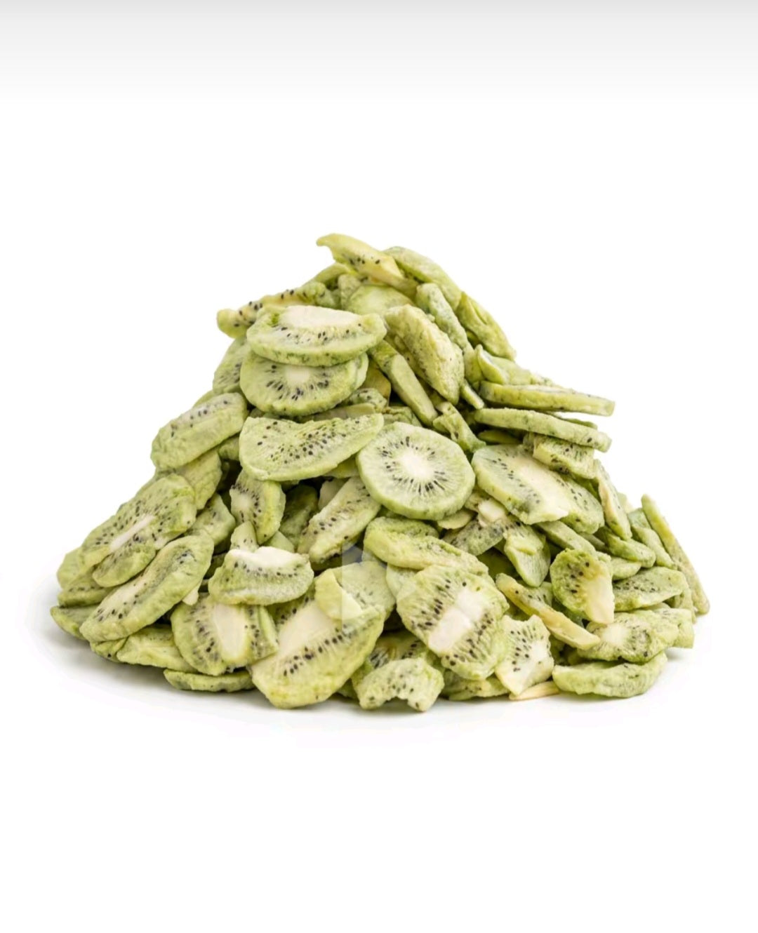Crispy freeze-dried kiwi with no added sugar