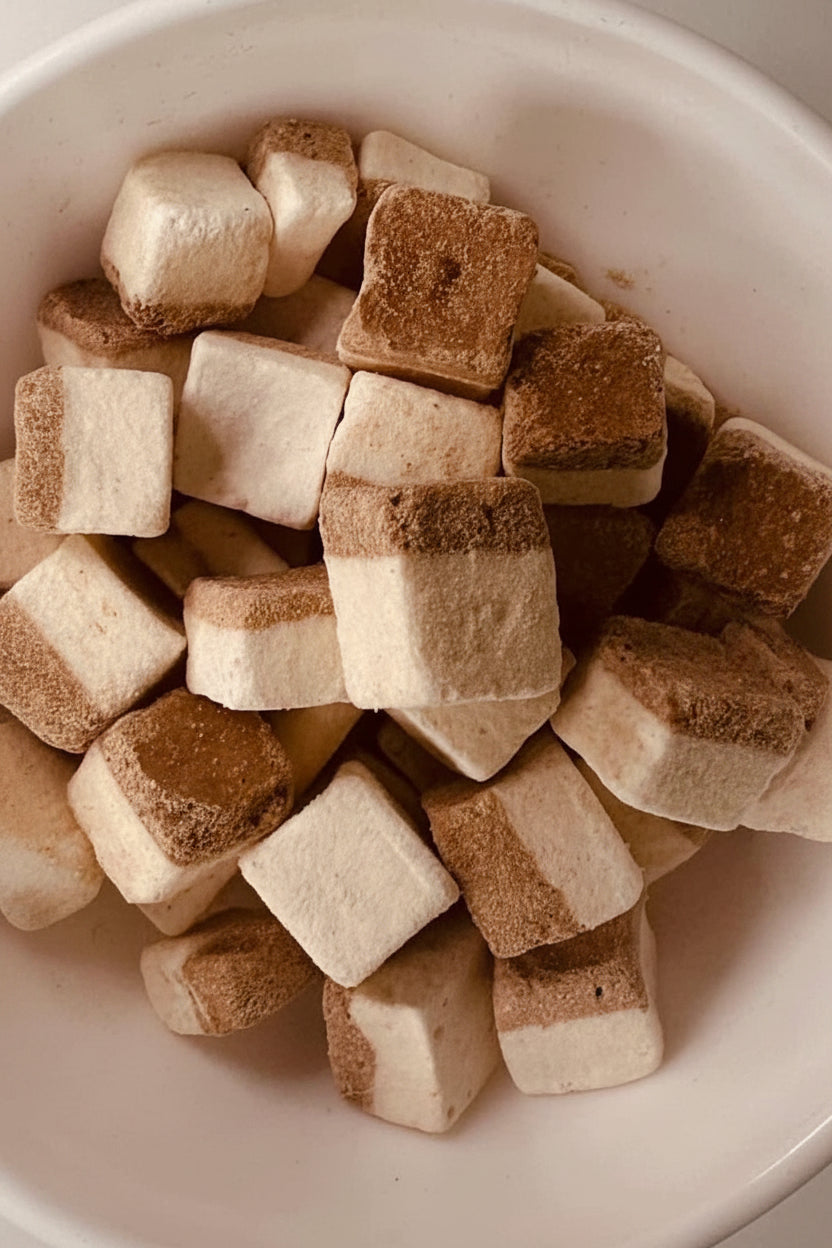 Freeze-dried coconut latte
