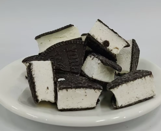 Freeze dried oreo ice-cream