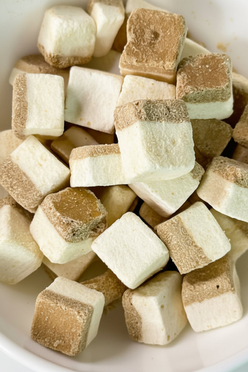 Freeze-dried coconut latte